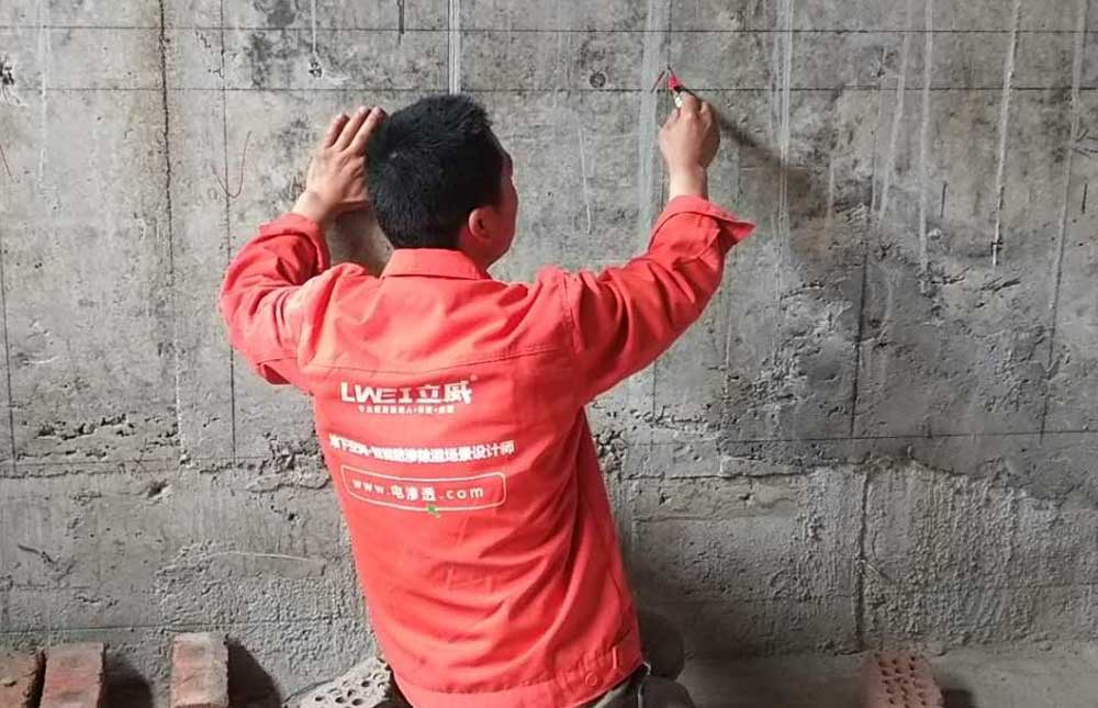 开化县东方广场立威电渗透防潮系统